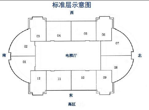 中国保险大厦平面图